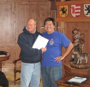 Mark Nakada and Barry Dunford