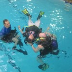PADI Rescue training during a PADI Instructor Development Course