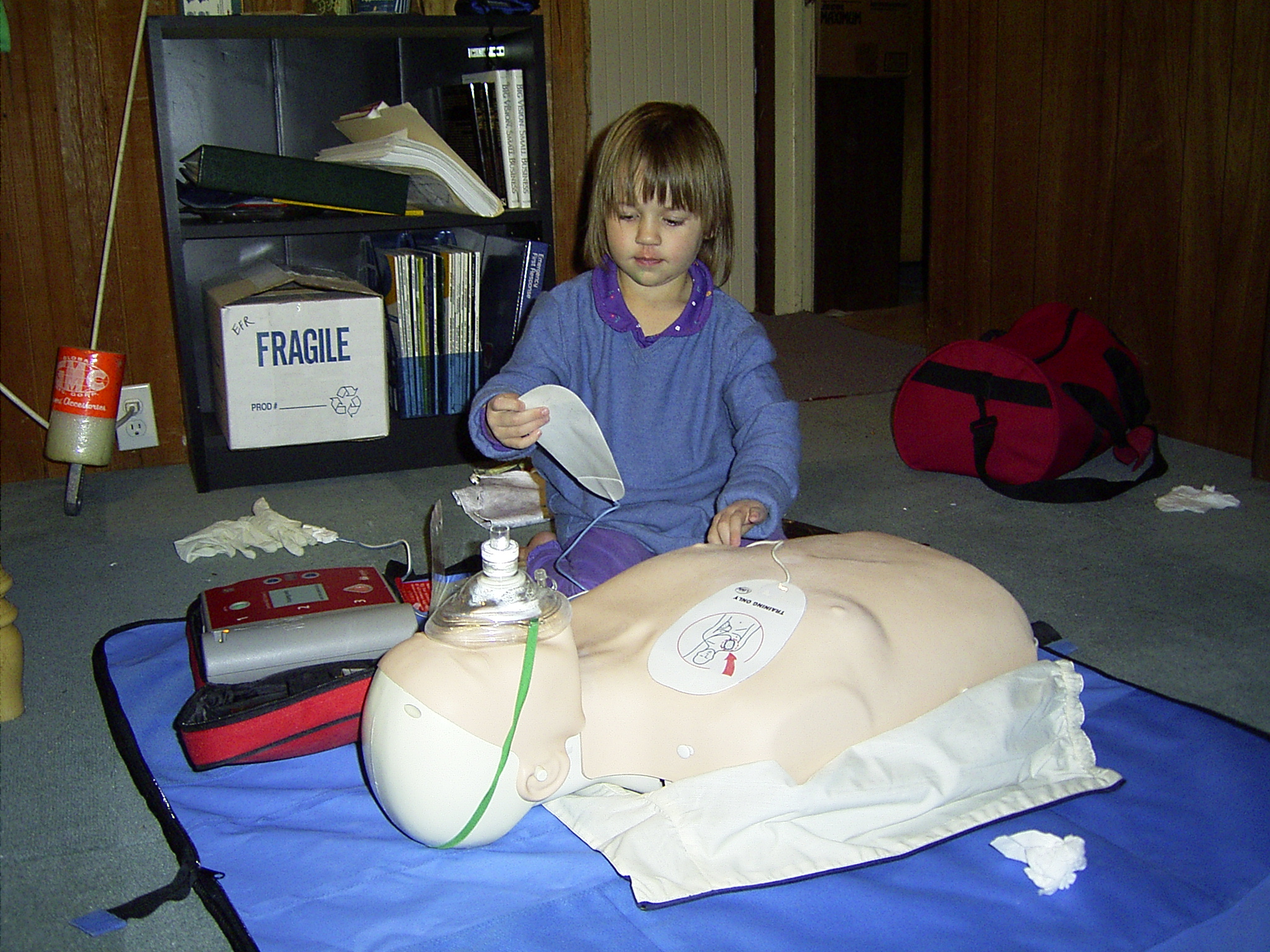 CPR and First Aid training is something even children can learn